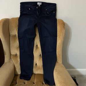 PAIGE dark blue denim jeans